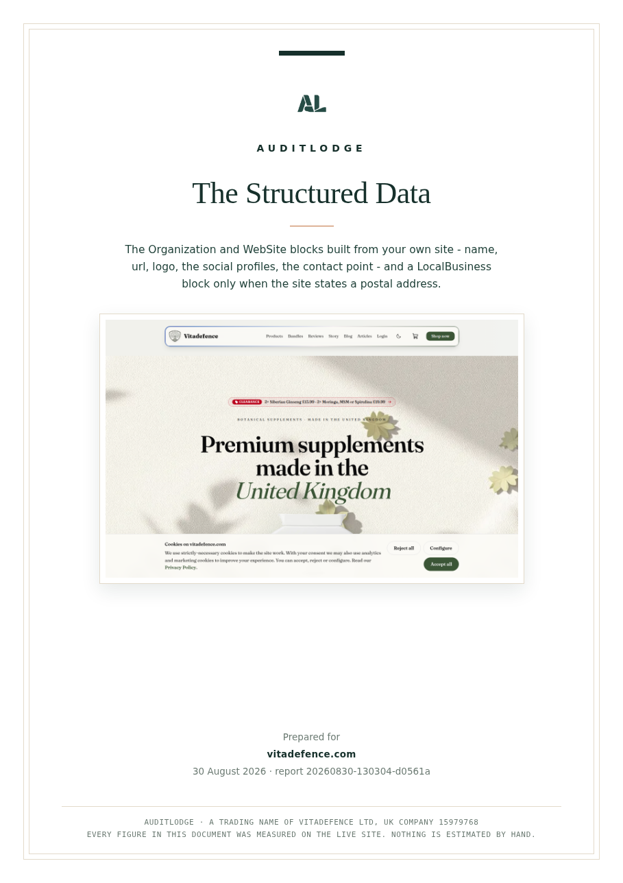 The Structured Data